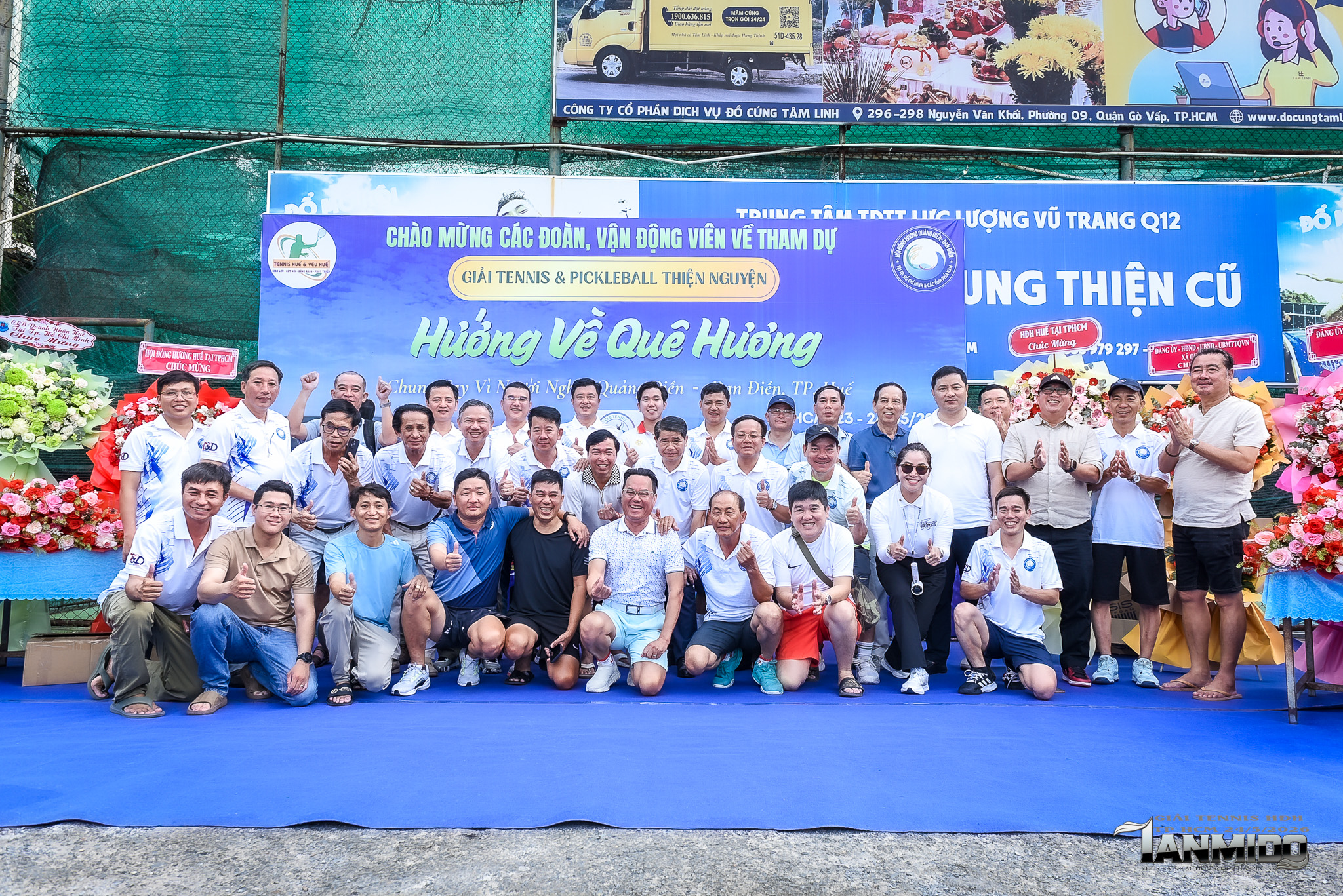 giai tennis   pickleball thien nguyen  ??huong ve que huong quang dien dan dien ?? da khep lai thanh cong tot dep